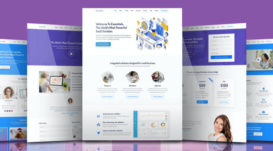 Tạo Landing Page, Blog cá nhân, Web tin tức